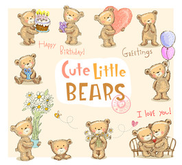 Cute little bears
