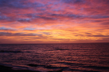 Fototapeta na wymiar Sunset Sky background