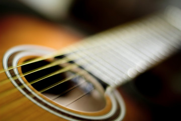 Fototapeta premium Acoustic guitar