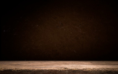 background of barrel and worn old table of wood