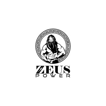 Poncho Zeus Logo Black