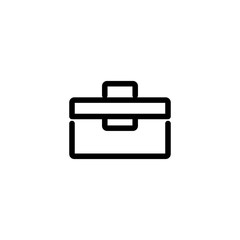 Job bag icon. Work sign
