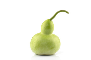 Fresh calabash isolated on white background