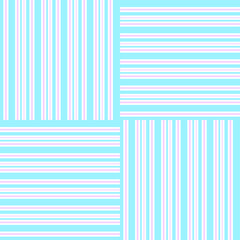 Blue and pink ,horizontal vertical stripes  abstract Background.vector  illustration