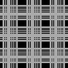 Black and white Checkered pattern  stripes abstract Background.vector  illustration