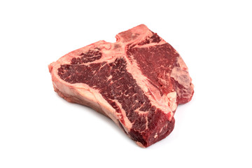 raw Porterhouse steak