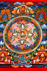 Tanka. Paint of Nepal. Year 2005