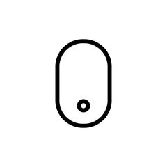 Mouse icon. Click sign