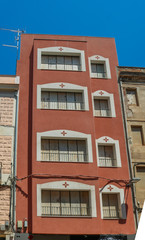 Fototapeta premium Plaça mercadal, the city center of Reus, Spain. Shoot in June 2018