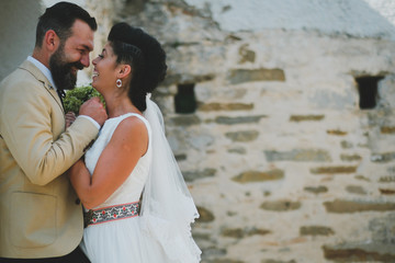 young couple on the beach