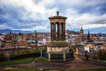 View From Calton Hill, Edinburgh, Scotland