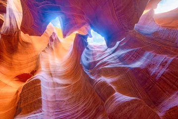 Fototapeten Bordeaux Antelope Canyon is a slot canyon in the American Southwest.  © BRIAN_KINNEY