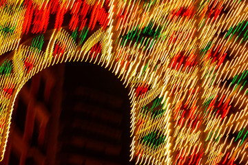 Las Fallas  festival in Valencia. Spain Ninots and fireworks. Year 2008