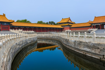 Fototapeta na wymiar Gugong Forbidden City Palace - Beijing China