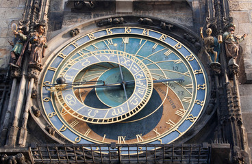 Prague Astronomical Clock Detail