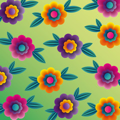 Spring floral background