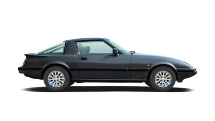 Obraz premium Mazda RX7 Classic Japanese sport car 