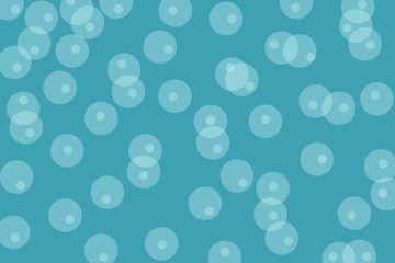 Abstract blue background with a geometric circles