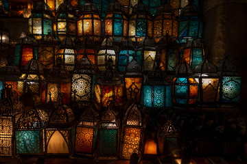 muslim style's lantern shining