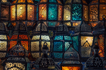 muslim style's lantern shining