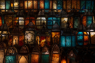 muslim style's lantern shining