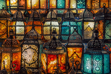 muslim style's lantern shining