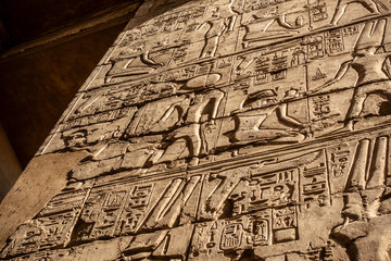 Karnak temple in Luxor