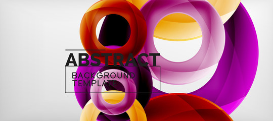 Vector rings abstract background