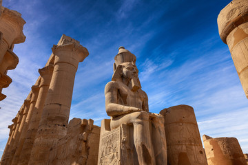 Karnak temple in Luxor, Egypt - 254712381