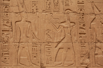 Karnak temple in Luxor,