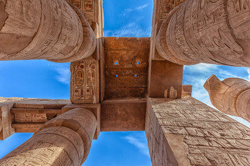 Karnak temple in Luxor,