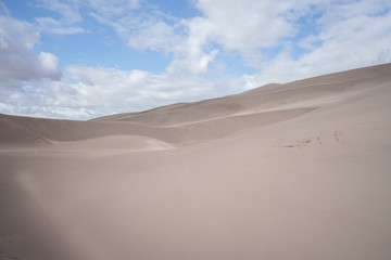 Fototapeta na wymiar Sand Dunes and Sky