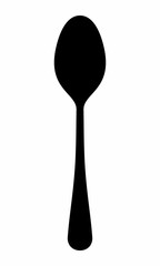 Spoon dark silhouette
