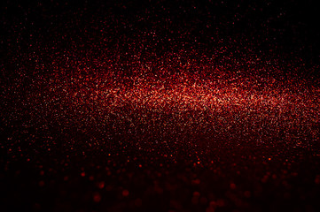 Soft image abstract bokeh dark red with light background. Red ,maroon,black color night light ...