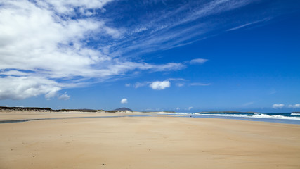 sand beach at Donegal Ireland