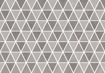 Watercolor triangle pattern.