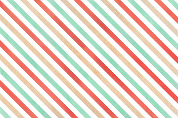 Watercolor striped background.