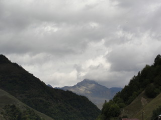 Obraz na płótnie Canvas Georgian mountains gudamakari valley - Image 