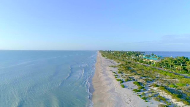 Aerial Of Sanibel Captiva Island Florida