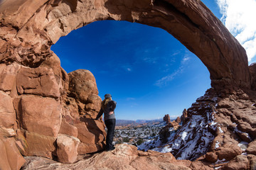 Looking thru North Window