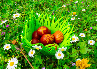 uova di Pasqua primavera