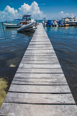 Fototapeta premium muelle de cancun