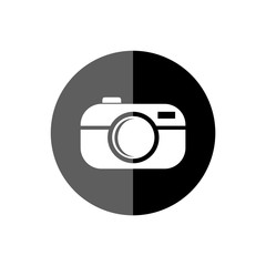 Photo camera icon, Photo camera silhouette