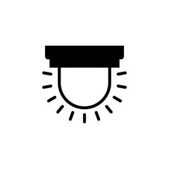 Alarm icon vector. Alarm vector design. sign design. flat style. Vector EPS 10