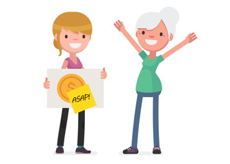 Business people vector illustrator