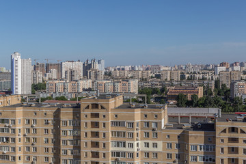 Fototapeta na wymiar sight of Kyiv at summer day