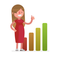 Obraz premium Business people vector illustrator