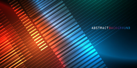 futurystyczne abstrakcyjne tło wektor © Rzoog