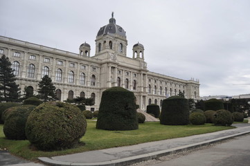 Fototapeta na wymiar Museum in Vienna, Austria