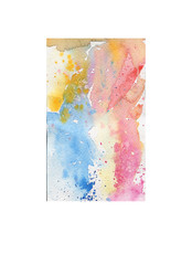 Colorful watercolor background for your design.painting on paper from my original
